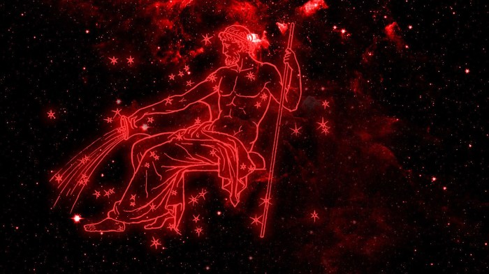 aquarius red starry sky background logo wallpaper wallpapers hdwallpapers